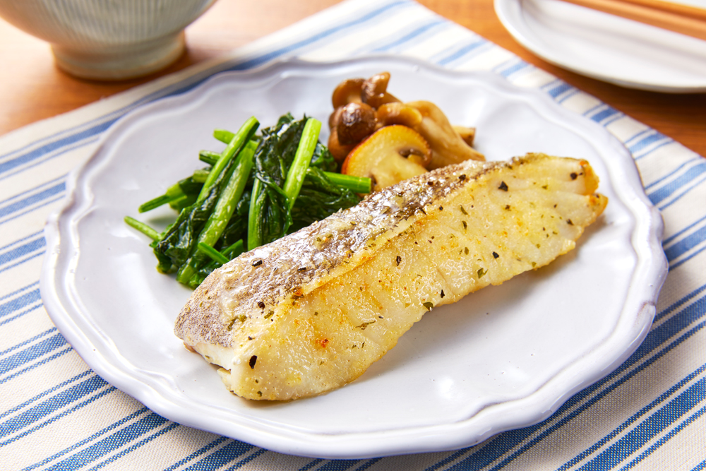 たらのムニエル| わさび・わさびドレッシング・ポン酢等の調味料の販売なら万城食品